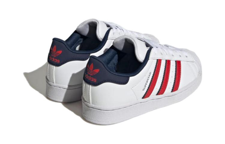 (PS) adidas Superstar 'White Scarlet Indigo' IG0255
