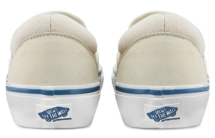 Vans Slip-on Casual Low Tops Skateboarding Shoes Unisex White VN0A5FCAACV