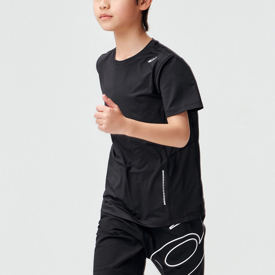 (GS) ASICS Logo T-Shirt 'Black' 332241173115-001