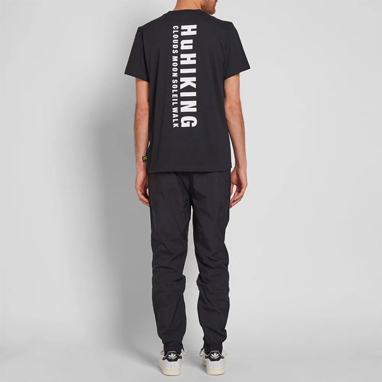 adidas originals Logo Casual Sports Round Neck Short Sleeve Black CY7874