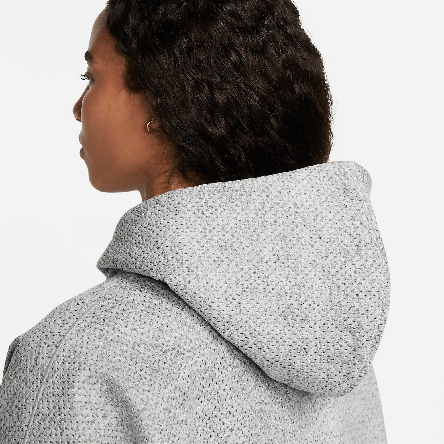 (WMNS) Nike Forward Hoodie 'Grey Heather' DR4529-077