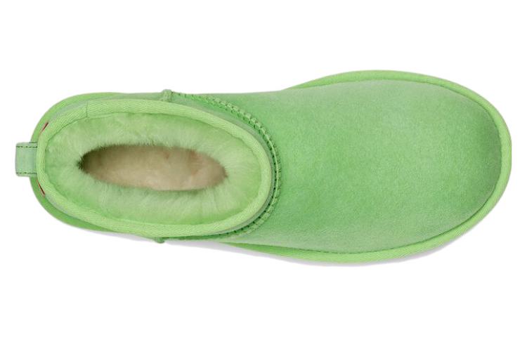 (WMNS) UGG Classic Ultra Mini Boot 'Grass Green' 1116109-PTGN