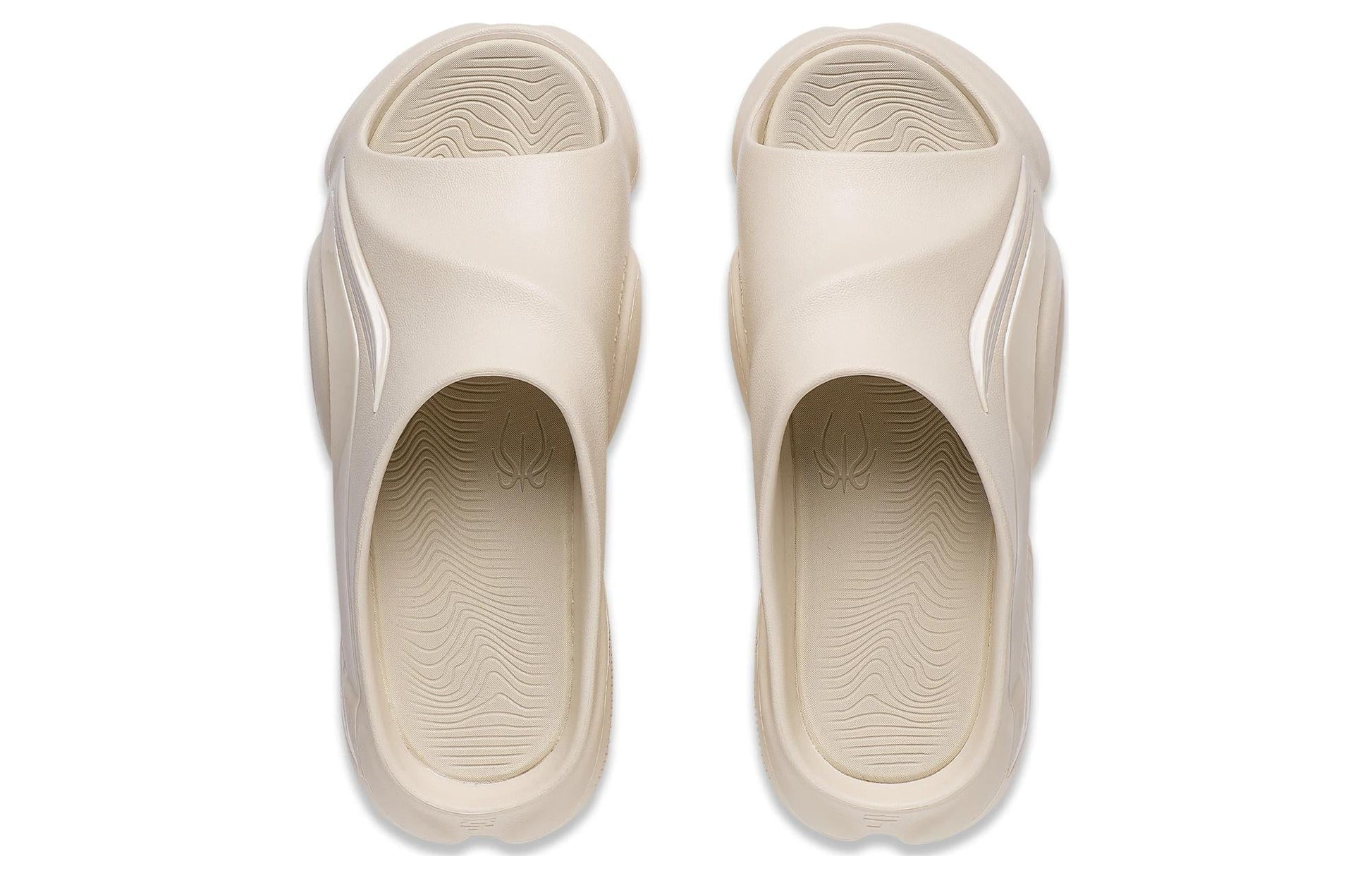 Li-Ning 1 Badfive Basketball Slides 'Beige' ABTT003-3