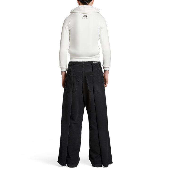 Balenciaga Double Side Pants 'Black' 767983TNW111672