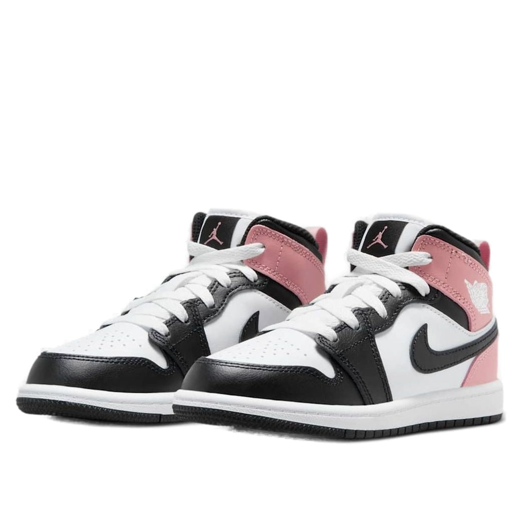 (PS) Air Jordan 1 Mid 'White Rust Pink Black' DQ8424-100