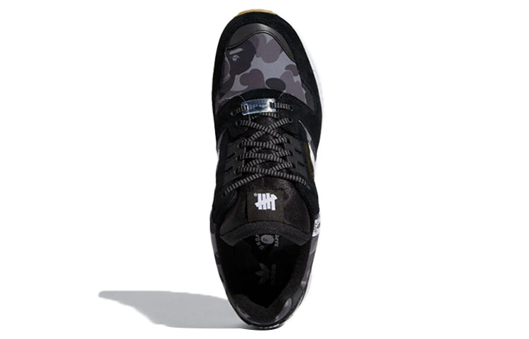 adidas x A Bathing Ape x Undefeated ZX 8000 'A-ZX Series - Black Camo' FY8852