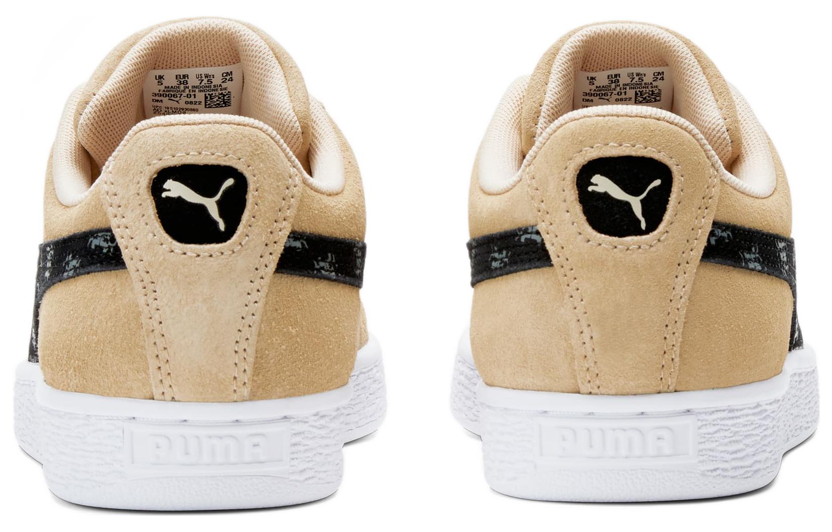 (WMNS) PUMA Suede Classic T7 'Light Sand Monogram' 390067-01
