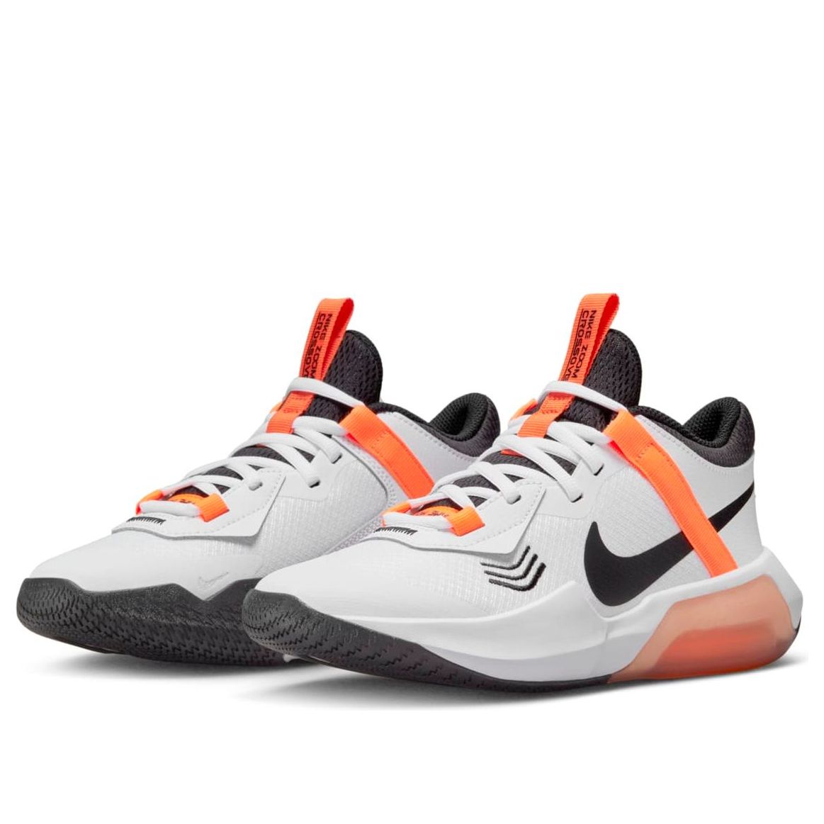 (GS) Nike Air Zoom Crossover 'White Safety Orange' DC5216-103