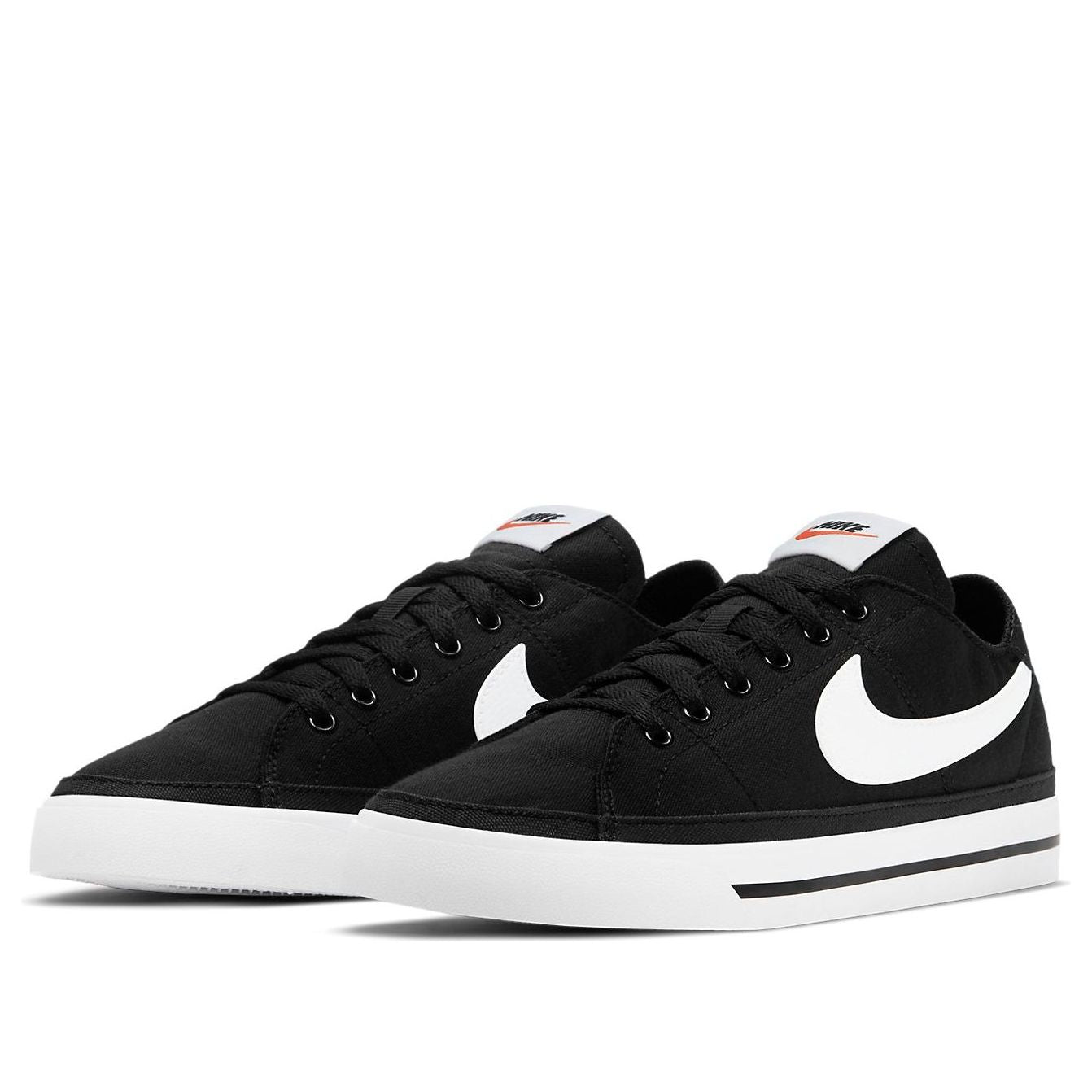(WMNS) Nike Court Legacy Canvas 'Black White' CZ0294-001