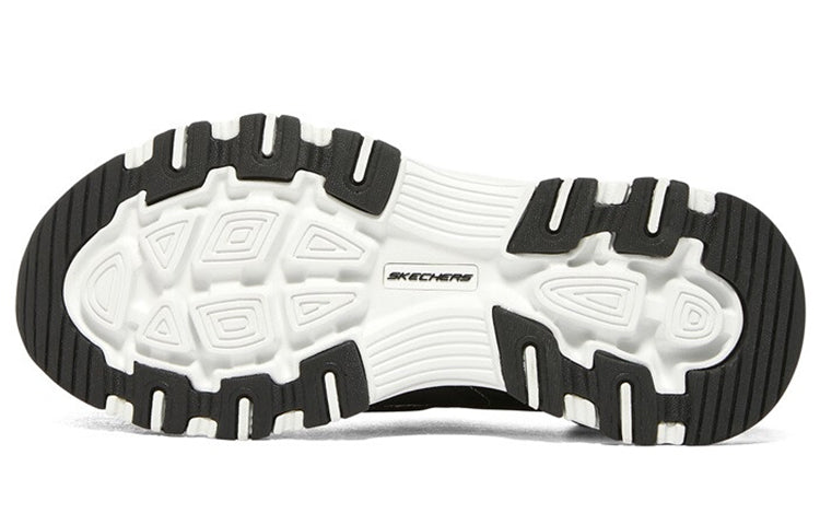 (WMNS) Skechers D'Lites 'Black White' 8730065-BKW