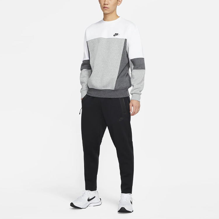 Nike MENS Sportswear Splicing Crew-neck Sports White CZ9967-100