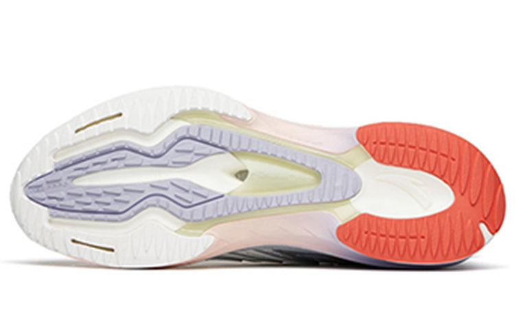 (WMNS) ANTA Mach 1 Run Series 'White Silver Grey' 122135562-3