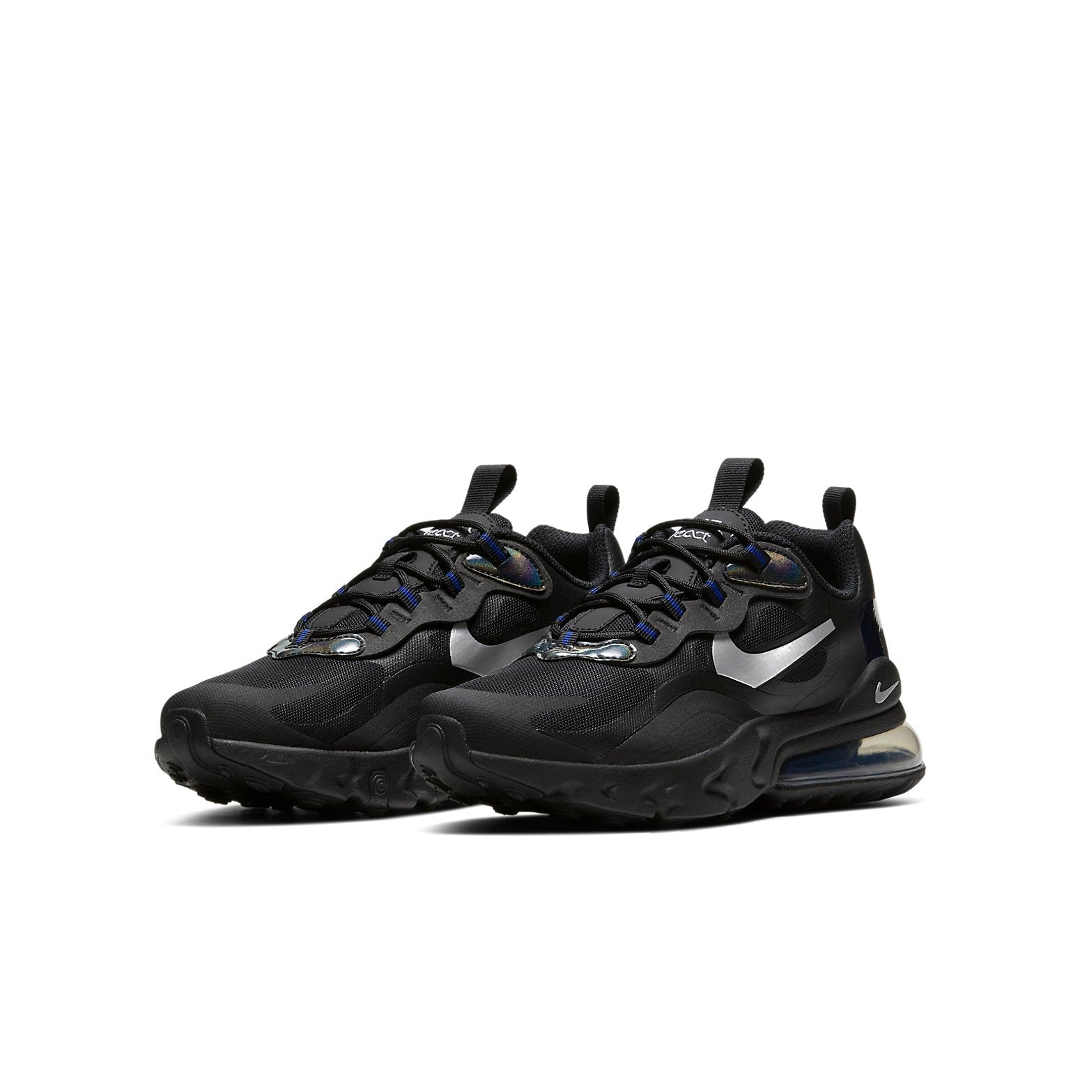 (GS) Nike Air Max 270 React 'Black Deep Royal' CZ4209-001