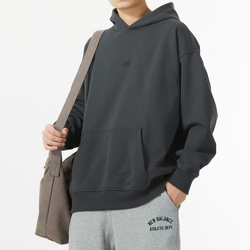 New Balance Embroidery NB Logo Hoodie Asia Sizing 'Black' AMT41325-ACK