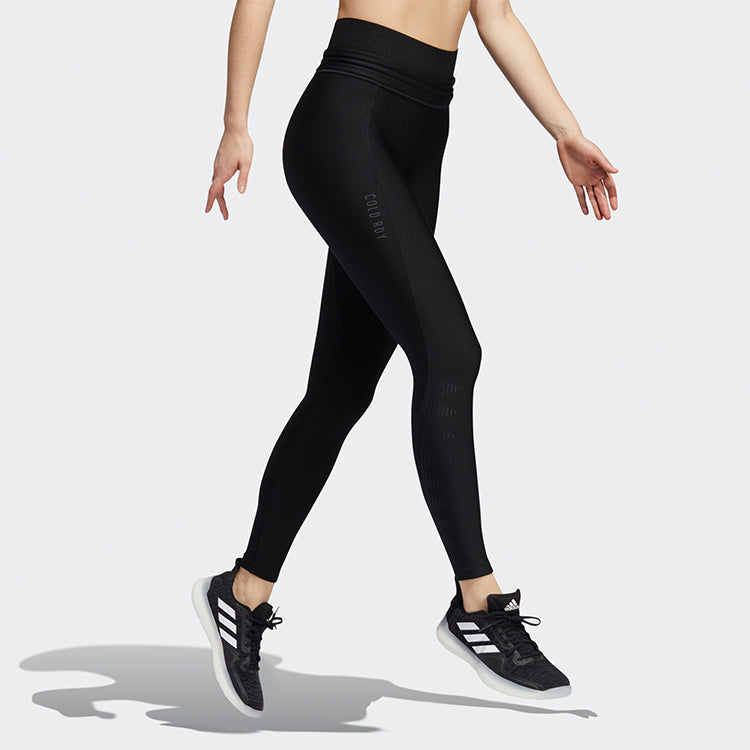 (WMNS) adidas High Waist Sports Training Leggings Black FT7022