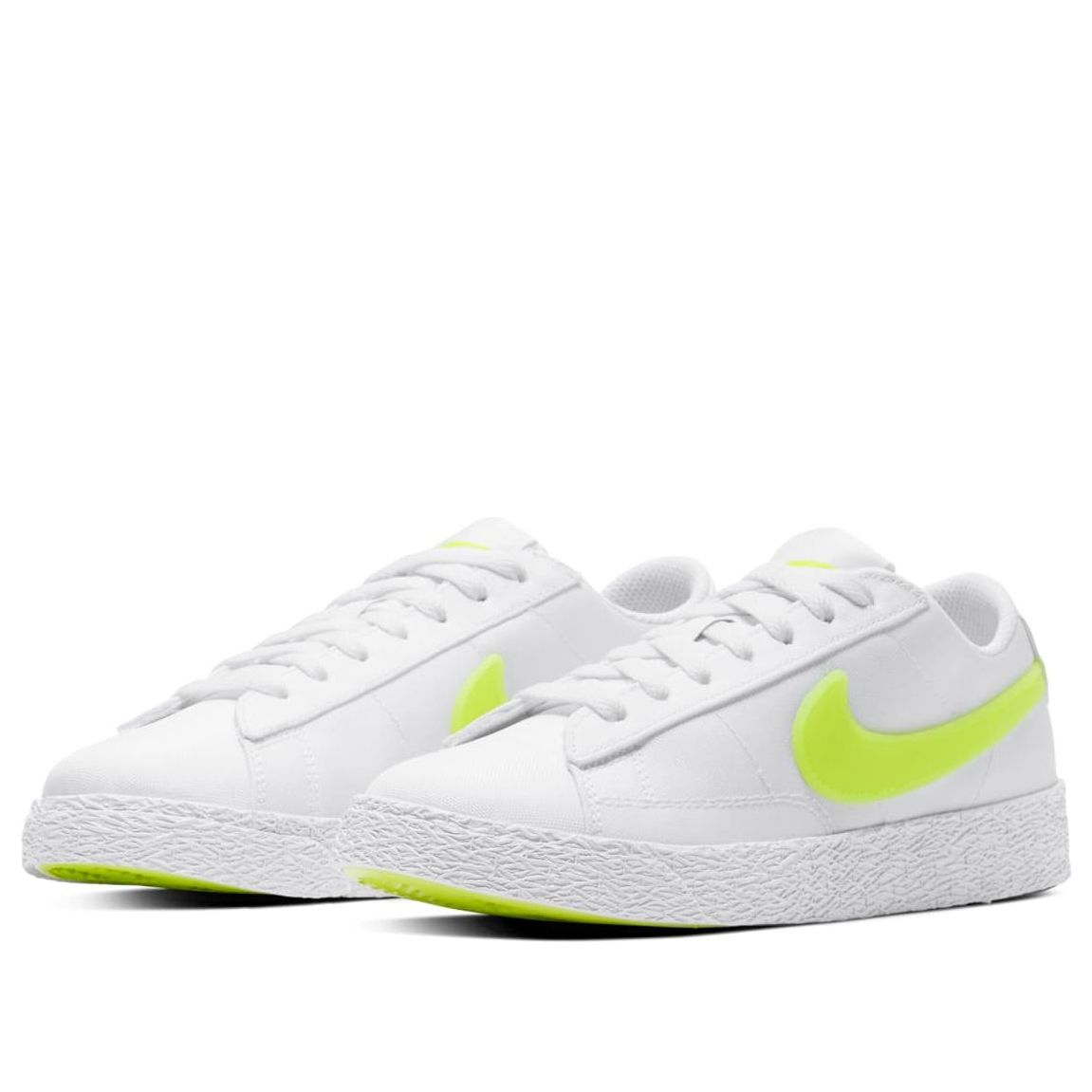 (GS) Nike Blazer Low Pop 'White Volt' AQ5604-101