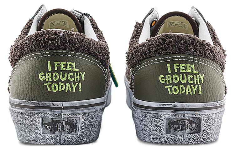 Vans x Sesame Street Style 36 'Brown Olive Green' VN0A54F6YJ7