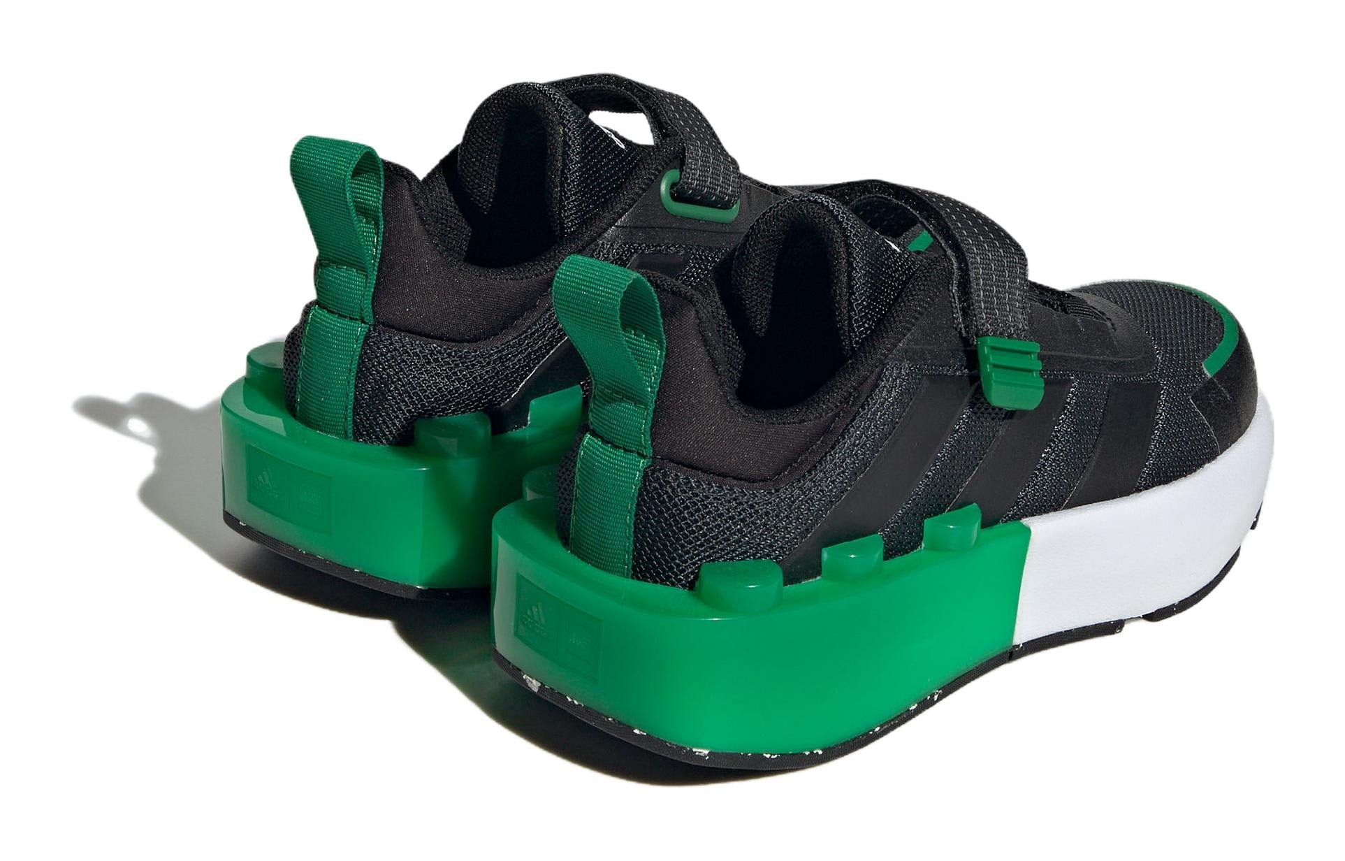 (GS) adidas Tech Runner EL x LEGO 'Core Black Green' ID9524