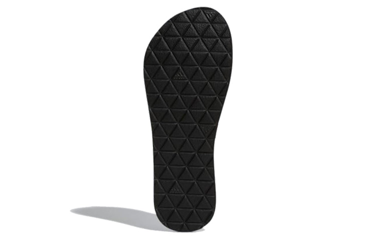 (WMNS) adidas Eezay Flip-flops Slides White/Black EG2038