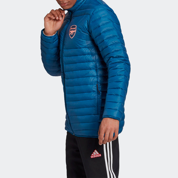 adidas Arsenal Soccer/Football Sports Down Jacket Navy Blue FQ6911