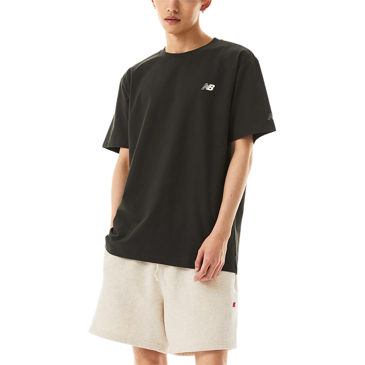 New Balance HyperSports Logo T-shirt Asia Sizing 'Black' NEE25111-CHL