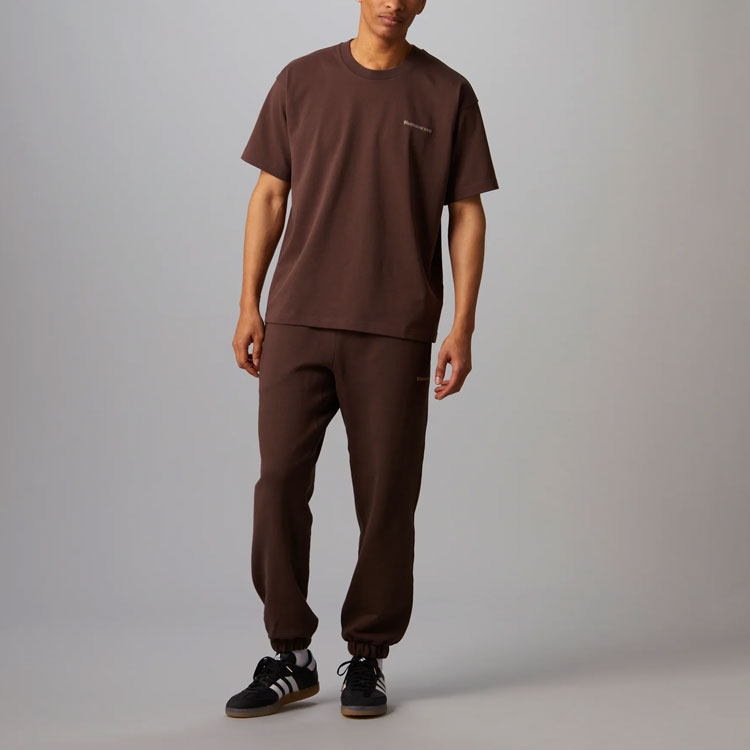 adidas x Pharrell Humanrace Small Logo Sweatpants 'Brown' HG1403