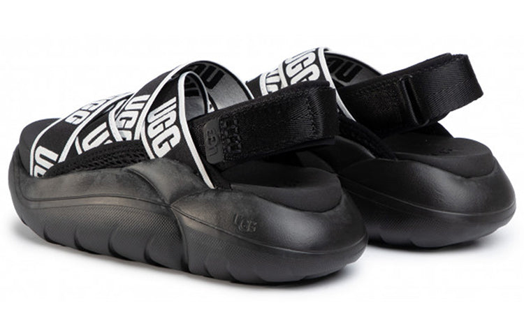 (WMNS) UGG LA Cloud Collection Sports sandals 'Black' 1110090-BCKL
