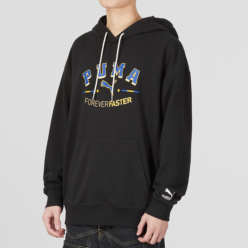 PUMA Team Graphic Hoodie 'Black' 622274-01