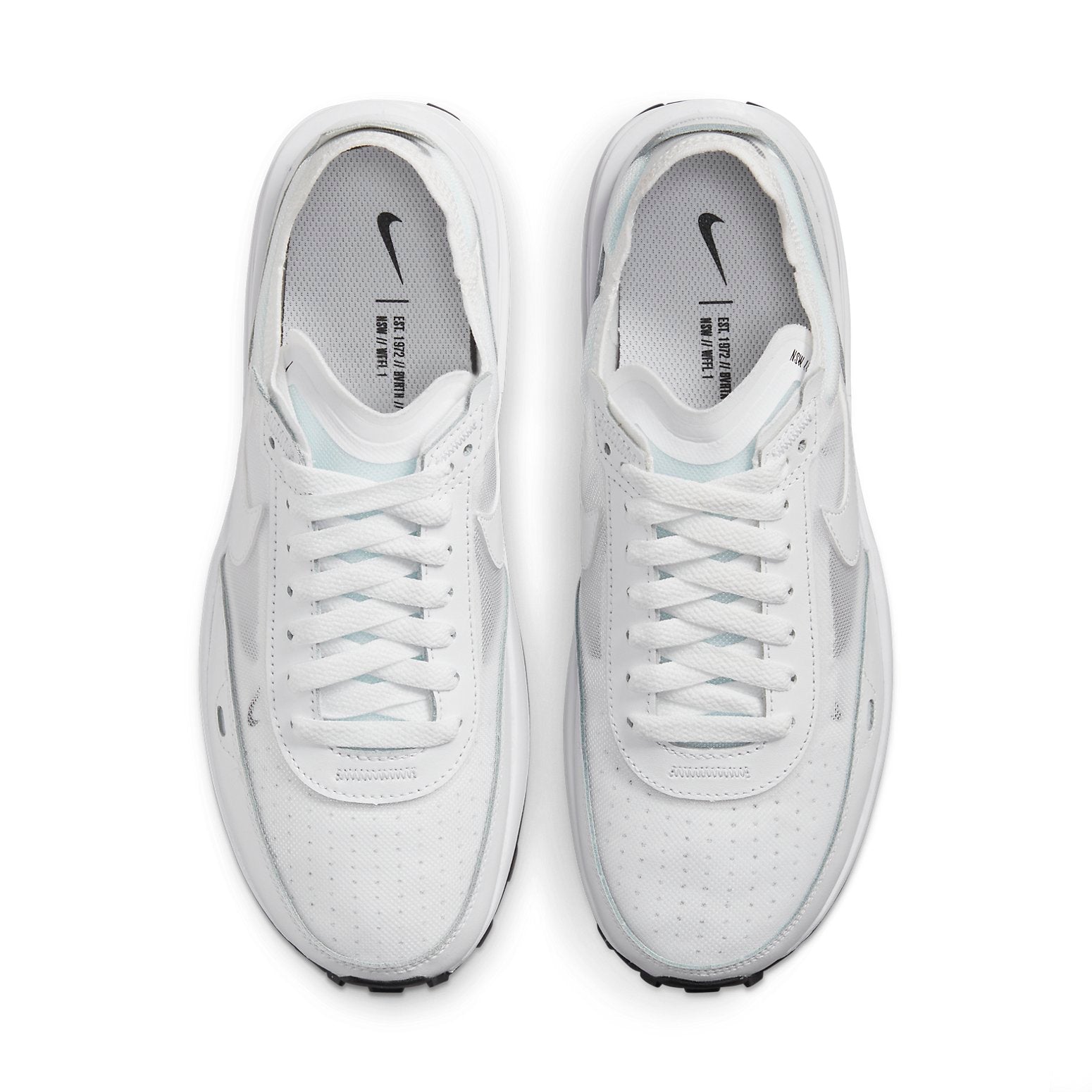 (WMNS) Nike Waffle One 'White Black' DC2533-103