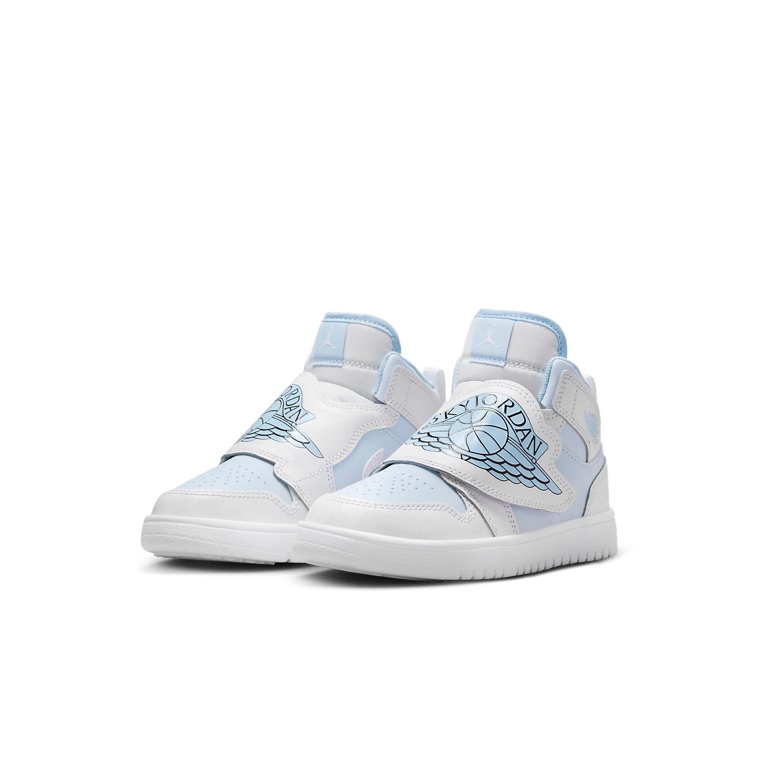 (PS) Air Jordan 1 Mid ' White BLue' BQ7197-411