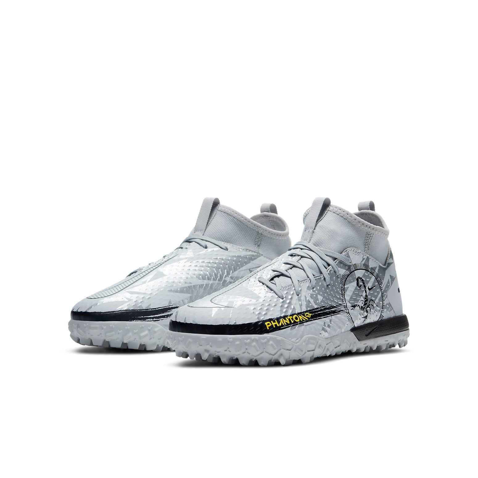 (GS) Nike Phantom GT Academy DF TF 'Silver Grey' DA2289-001