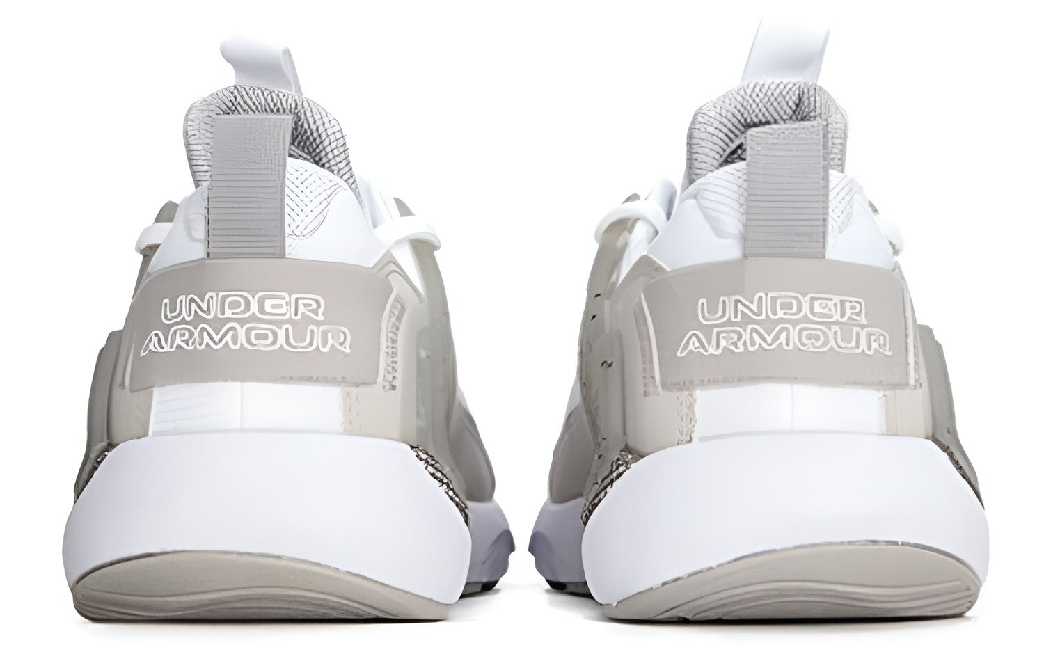 (WMNS) Under Armour HOVR Apex 3 Training Shoes 'White Brown' 3024272-110