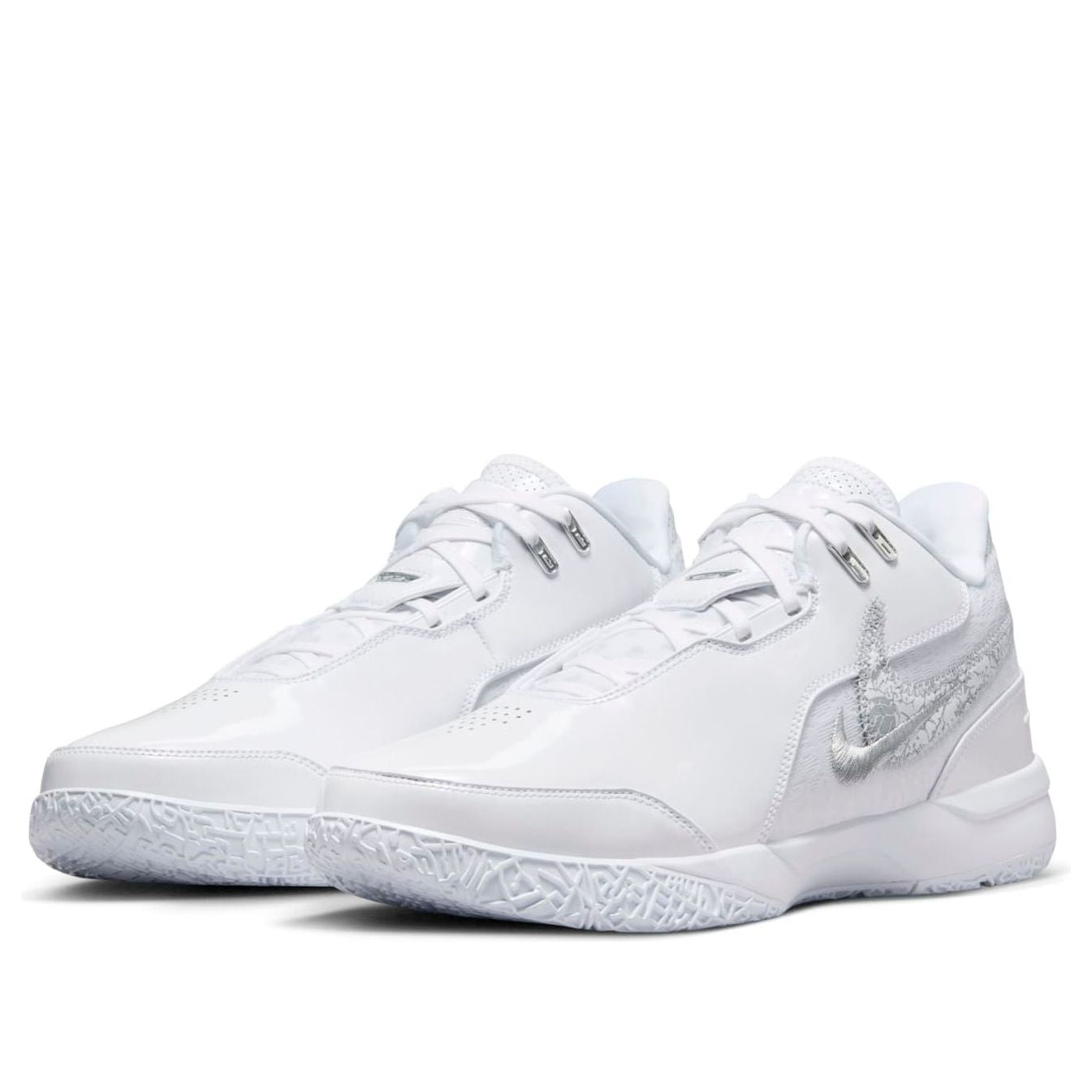Nike Zoom LeBron NXXT Gen AMPD 'White Silver' FJ1566-102