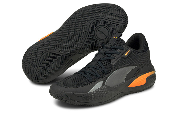 PUMA Court Rider 'Pop - Black Vibrant Orange' 376107-03