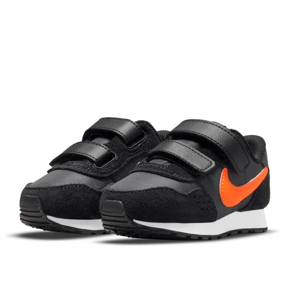 (TD) Nike MD Valiant Low-Top Running Shoes Black/Orange CN8560-018