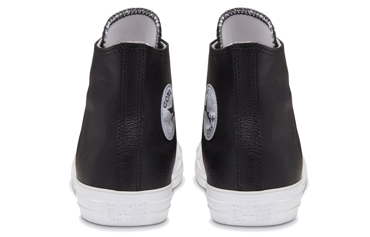 Converse Seasonal Color Leather Chuck Taylor All Star 'Black White' 166730C