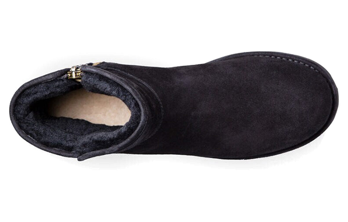 (WMNS) UGG Abree Mini Snow Boots Black 1016548-NERO