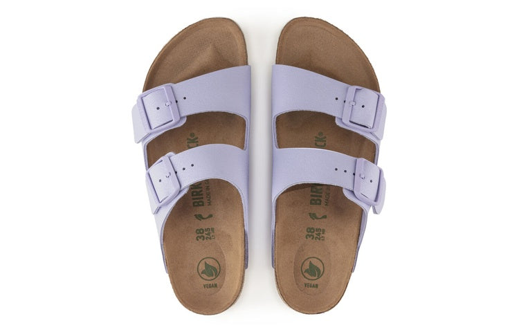 Birkenstock Arizona Vegan Birkibuc 'Lavender Fog' 1022607