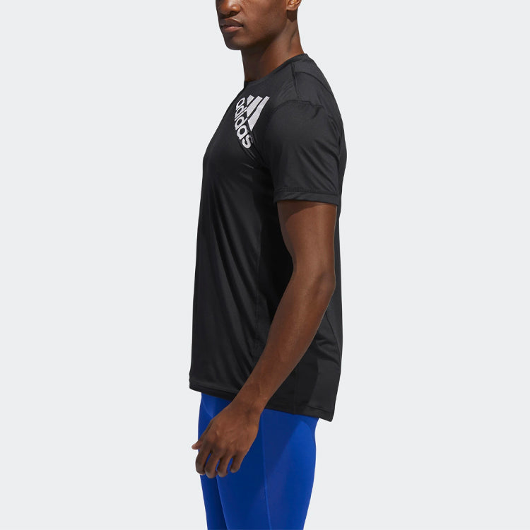 adidas Ask 2 Ftd Bos T Logo Printing Sports Training Short Sleeve Black GH5106