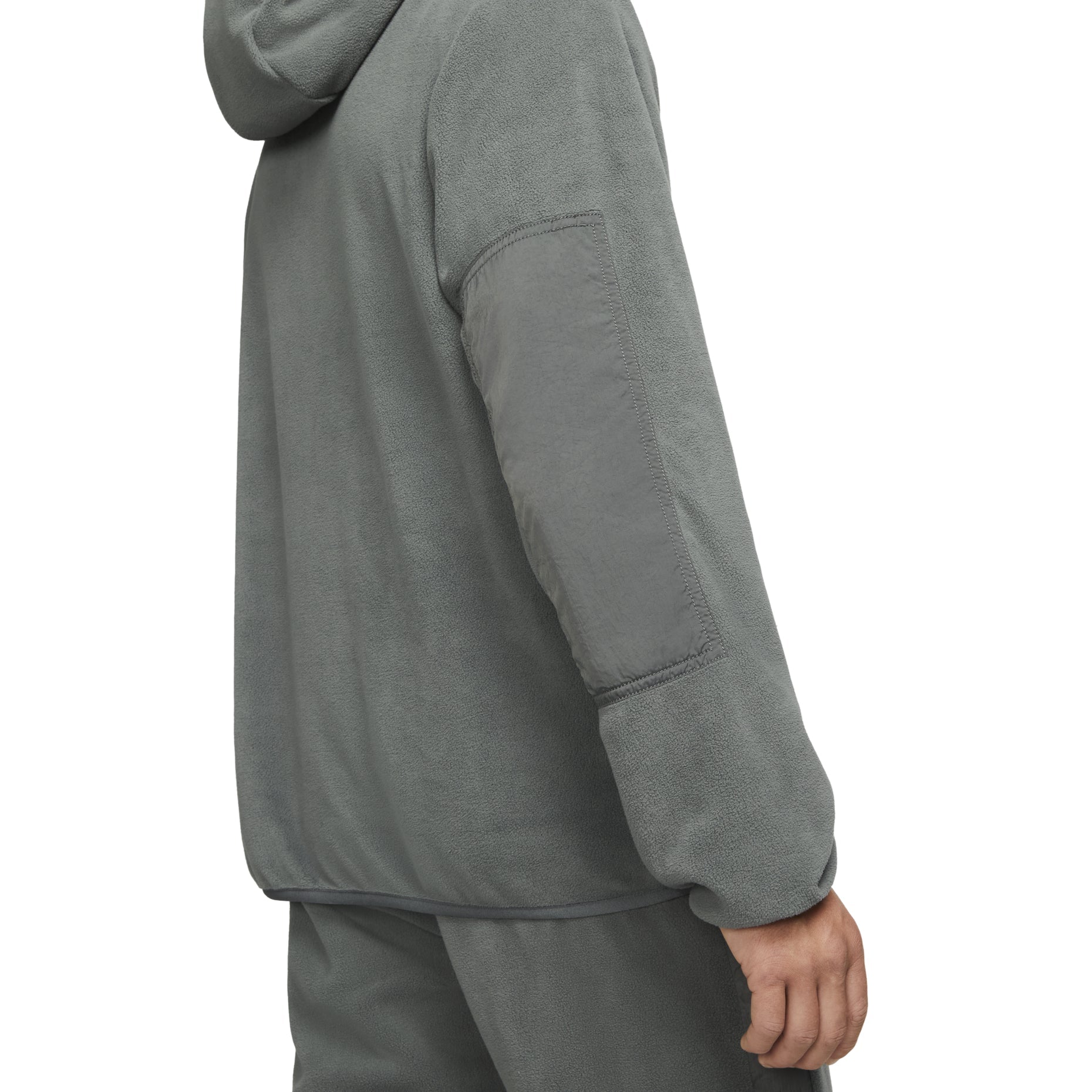 Nike NSW fleece hooded jacket 'Grey' DD4883-068