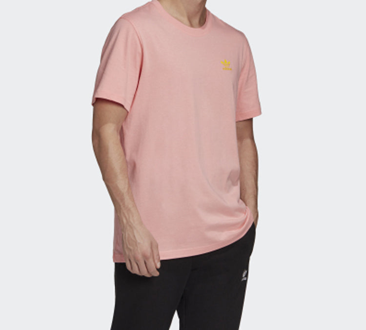 adidas originals Front Back Tee Sports Short Sleeve Pink FM3349