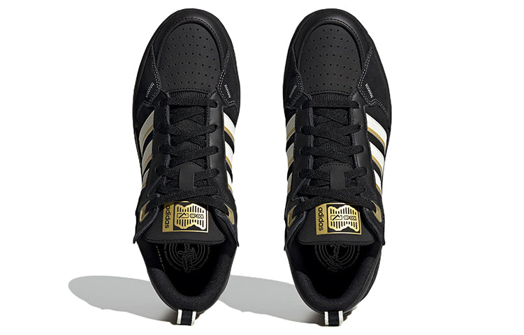 adidas neo 100DB 'Black White Goldyellow' IG2789