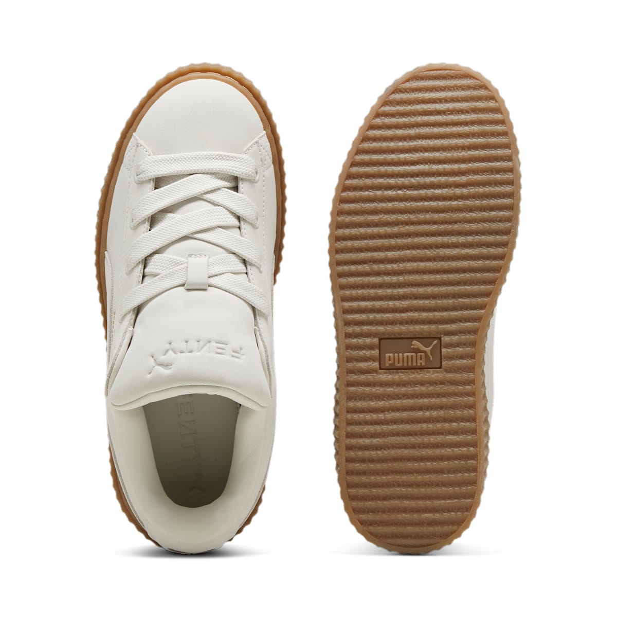 (WMNS) PUMA x Fenty Creeper Phatty 'Earth Tone Pack - Warm White' 399865-03