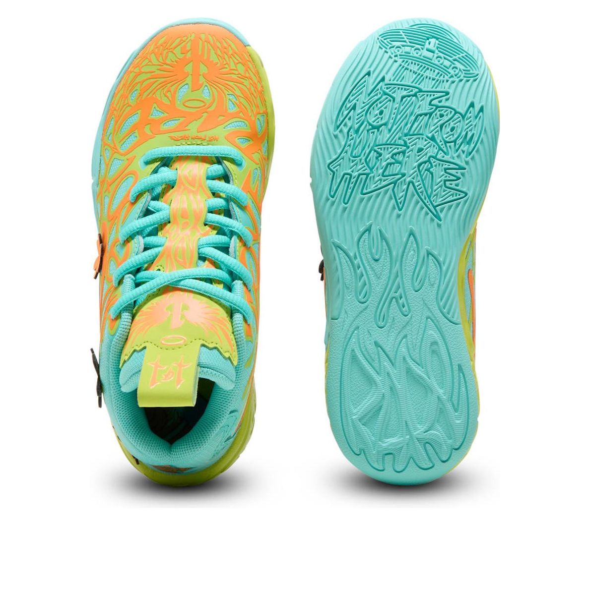 (PS) PUMA MB.04 x Scooby-Doo 'Aquatic Lime Smash Heat Fire' 400669-01