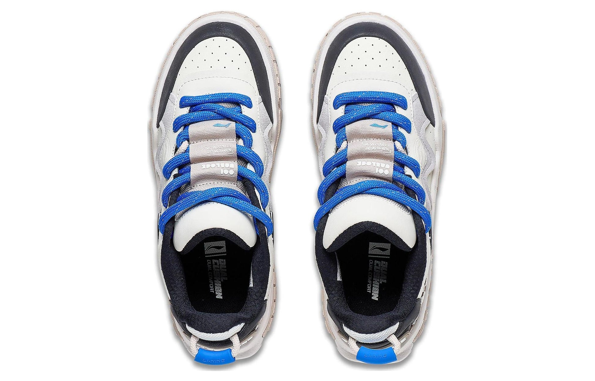 Li-Ning Teens in Times x 001 Unblock 'Beige Dark Blue' AGCT217-3