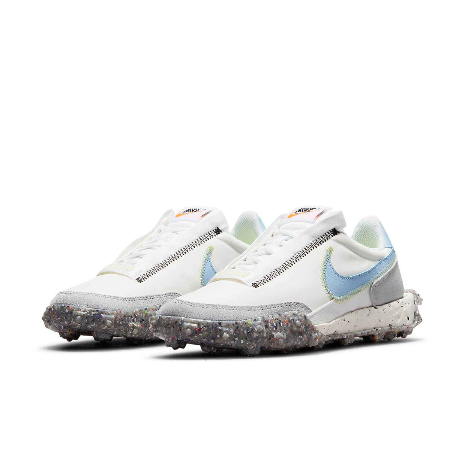 (WMNS) Nike Waffle Racer Crater 'Summit White Aluminum' CT1983-106