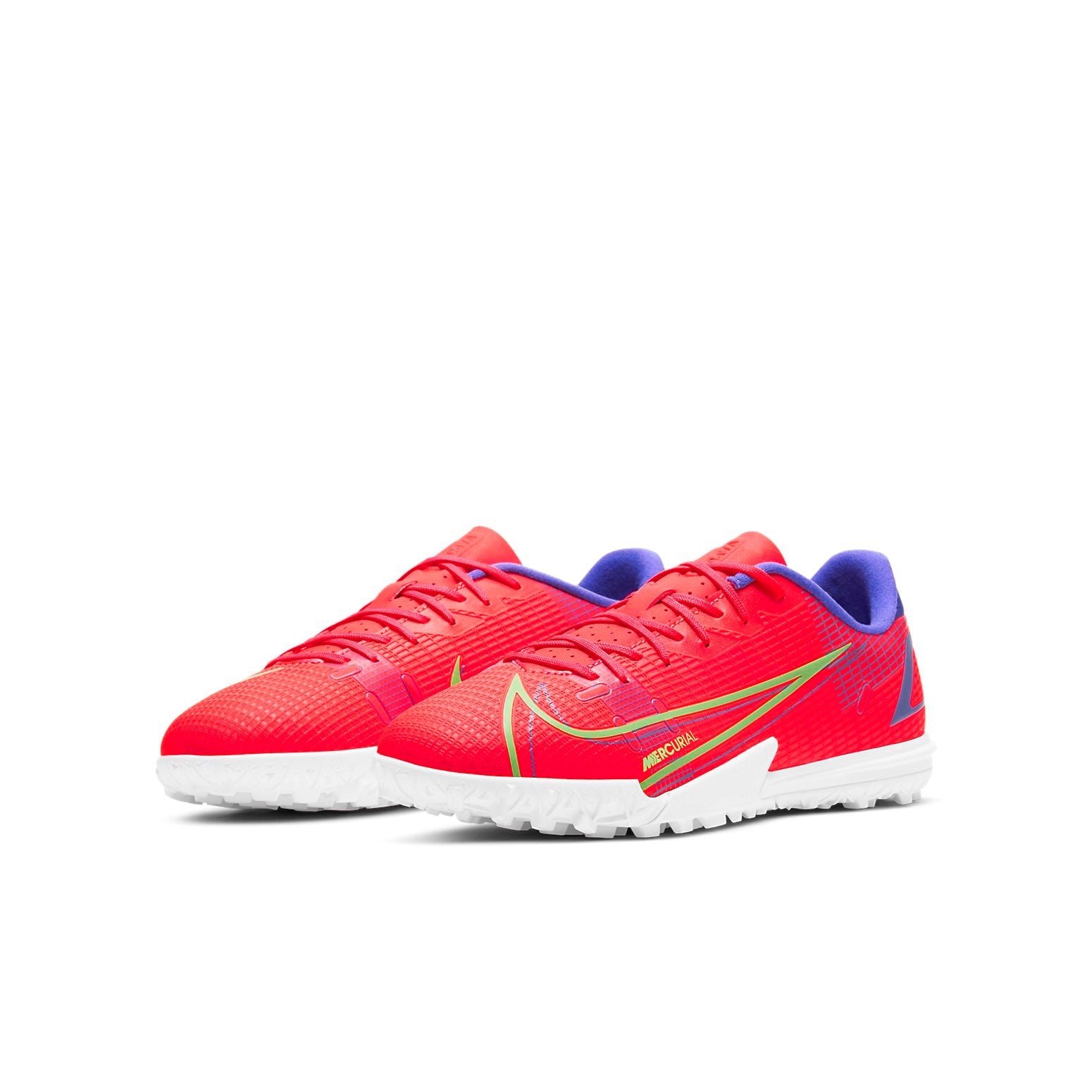 (GS) Nike Mercurial Vapor 14 Academy TF Turf Red CV0822-600
