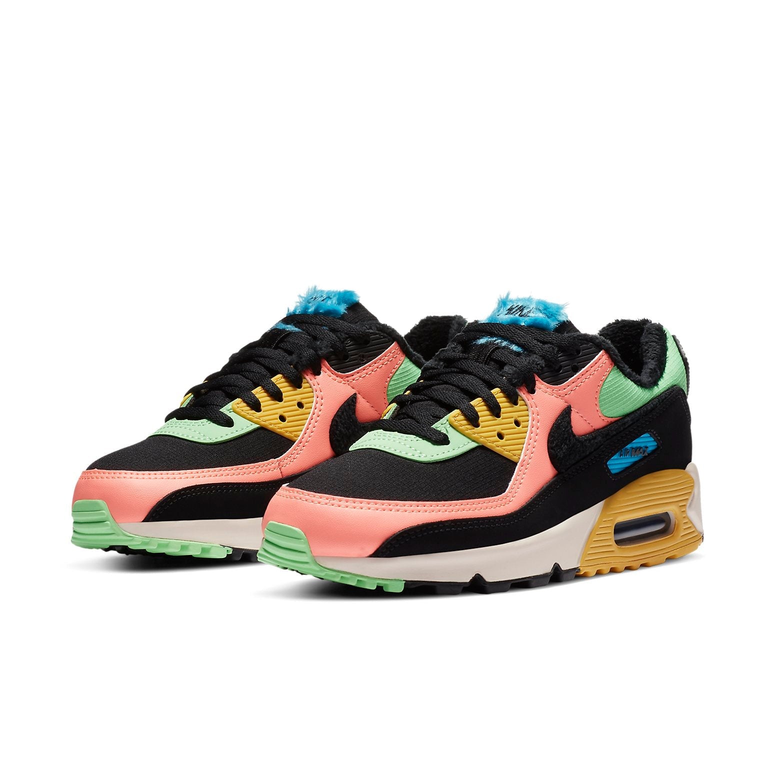 (WMNS) Nike Air Max 90 'Fur Multi-Color' CT1891-600