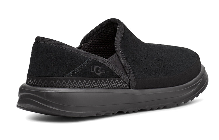 UGG Kick It Slip-On Athleisure Casual Sports Shoe Black Fleece Lined 1118495-BTNL