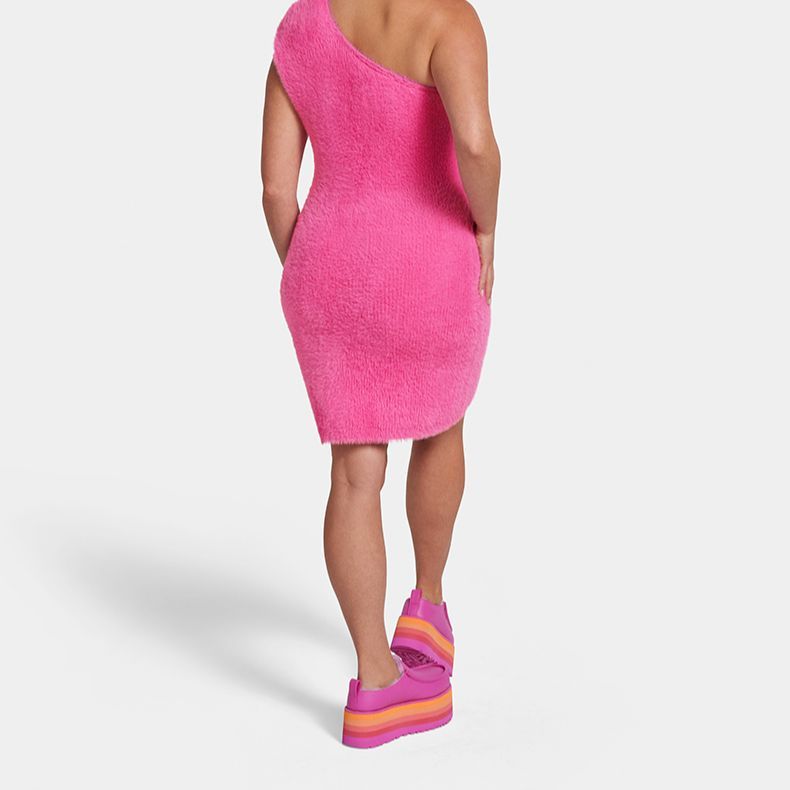 (WMNS) UGG Urseen Platform 'Raspberry Multi' 1157970-RYM